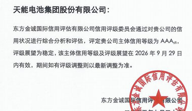pg电子首页股份喜获最高信用评级AAA